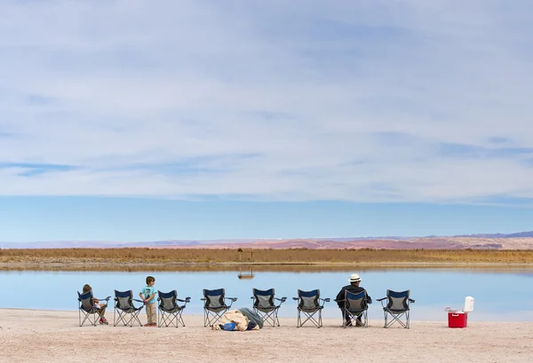 Campamento turístico en Atacama — Foto de Stock