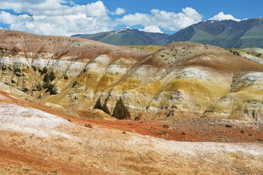 mevduat renkli kil Altay Dağları veya mars Vadisi, Kızıl-çene