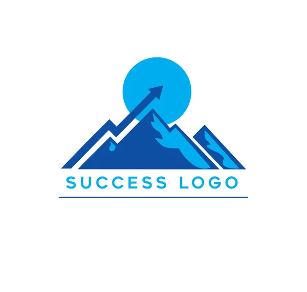 Montanha Aventura Logotipo Vetor Ilustração Isolado —  Vetores de Stock