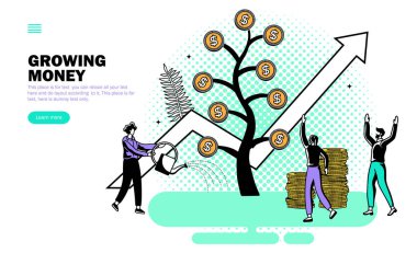 Para büyüme vektörü çizelgesini geliştiren takım