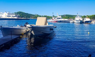 Liman kenti Volos 'un (Yunanistan) sakin limanı her zaman küçük tekne ve yatlarla doludur.
