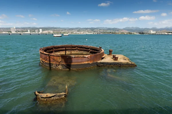 Pearl Harbor Wreck — Stock Photo, Image