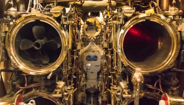 Uss kel balık (S Pearl Harbor, Hawaii - 2 Mart 2016 - iç