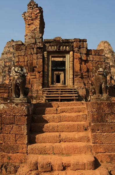 Angkor wat templo, colher siem, cambodia — Fotografia de Stock