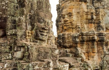 Bayon Khmer Tapınağı, Angkor Thom, Siem reap, Kamboçya