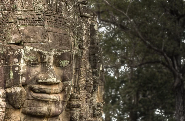 Bayon Khmer temple, Angkor Thom, Siem reap, Camboja — Fotografia de Stock