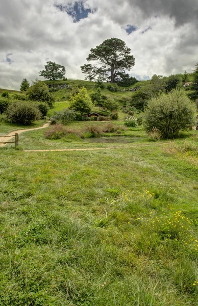 MATAMATA, NOVA ZELÂNDIA - FEVEREIRO 04: HOBBITON, SENHOR DOS ANOS 2016 — Fotografia de Stock