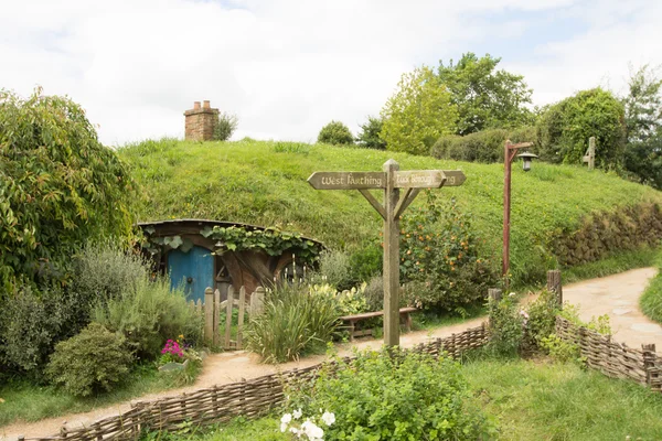 MATAMATA, NUEVA ZELANDA - 04 DE FEBRERO: HOBBITON, SEÑOR DE LOS ANILLOS 2016 — Foto de Stock