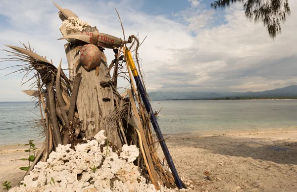 Glli Air Island lângă Bali Indonezia — Fotografie, imagine de stoc