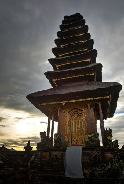 Templo Pura Ulundanu Batur, el importante templo hindú en Kintam — Foto de Stock