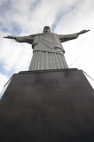 Corcovado heuvel in Rio de Janeiro — Stockfoto