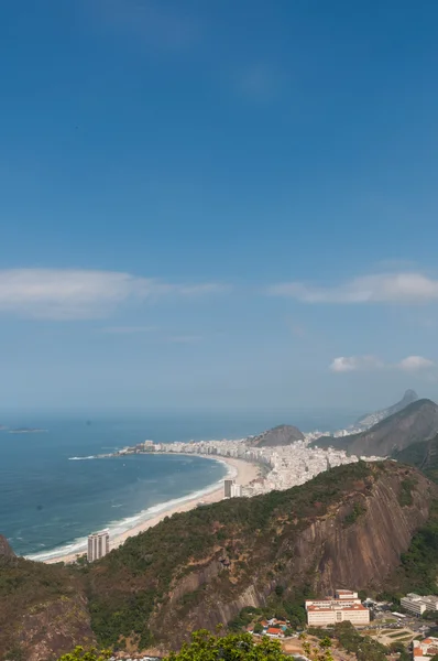 Rio de Janeiro, Sugar Loaf Visa landskap panorama — Stockfoto