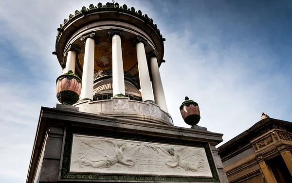 Mausoleum at Cementerio de La Recoleta Buenos Aires, Argentina — Stock Photo, Image