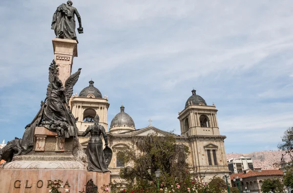 Plaza Murillo a La Paz, Bolivia — Foto Stock