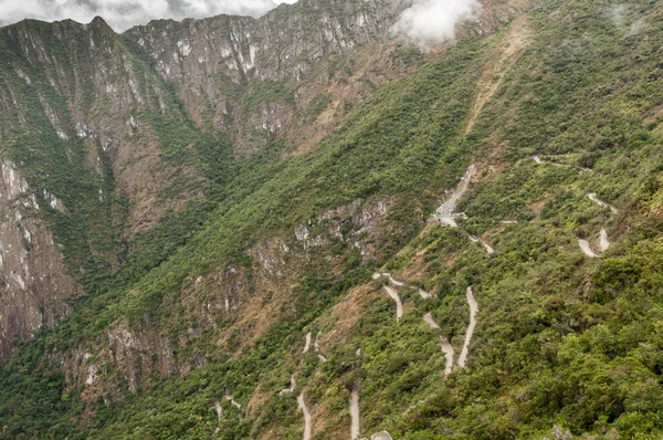 Machu Picchu (Pérou, Amérique du Sud), patrimoine mondial de l'UNESCO — Photo