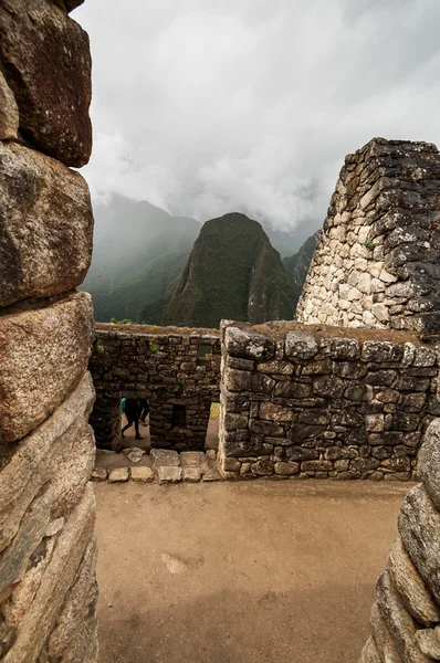 Machu Picchu (Perú, América del Sur), Patrimonio de la Humanidad por la UNESCO — Foto de Stock