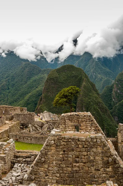 Machu Picchu (Perú, América del Sur), Patrimonio de la Humanidad por la UNESCO — Foto de Stock