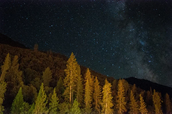 Yosemite Milky Way США America National — стоковое фото