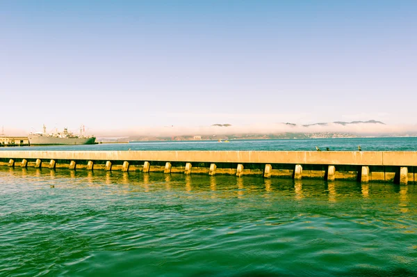 San Francisco Pier water ship — Stock Photo, Image