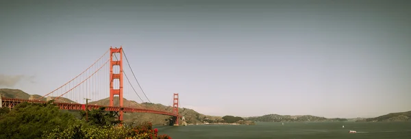 San Francisco Golden Gate Bridge Panorama — Stockfoto