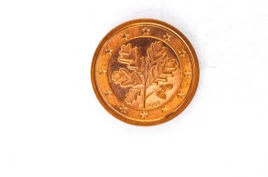 2 Euro cent coin ile Alman arka kullanılan görünüm