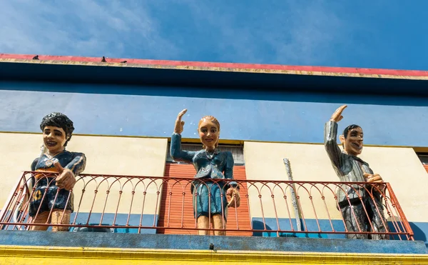 Caminito street in La Boca, Buenos Aires — Stock Photo, Image