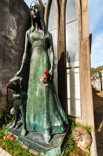 Mausoleum at Cementerio de La Recoleta Buenos Aires, Argentina — Stock Photo, Image