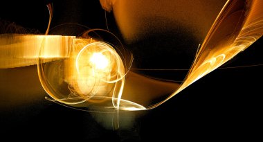 Kozmik patlama ateş topu alev doku arka plan tasarım