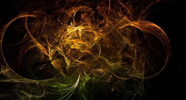 Esplosione cosmica palla di fuoco fiamma texture sfondo design — Foto Stock