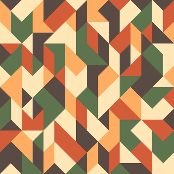 Abstraktní vzor bezešvé s trojúhelníky a kosočtverců. — Stockový vektor
