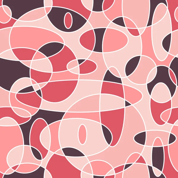 Moderna sömlösa mönster med färgglada ovaler. — Stock vektor