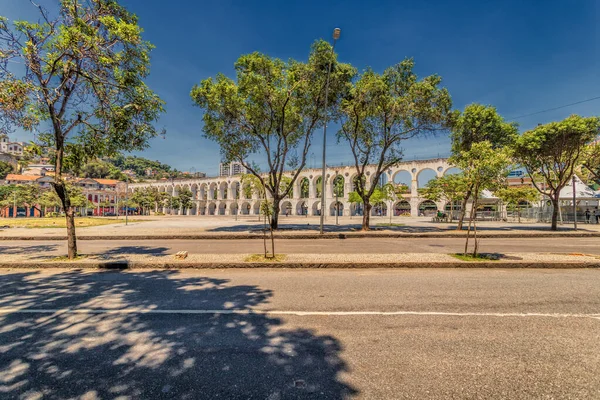 Lapa Rio Janeiro Brasile Dicembre 2020 Acquedotto Carioca Senza Persone — Foto Stock