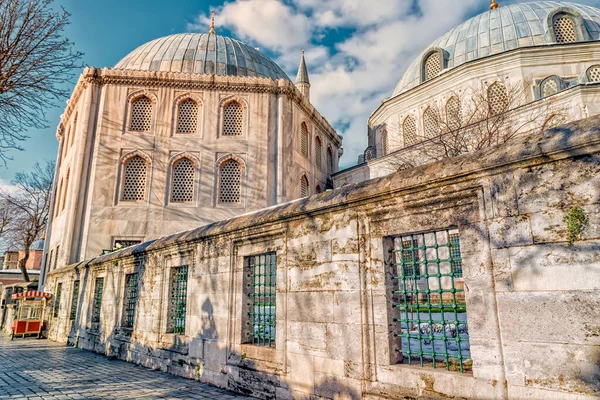 Стена Периметру Надстройка Зданий Соборе Святой Софии Стамбуле — стоковое фото