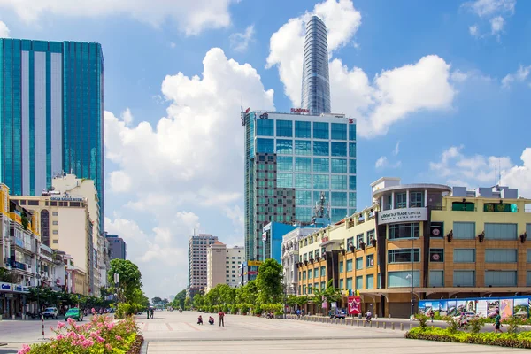Hochiminh City, Vietnam yürüyüş sokak