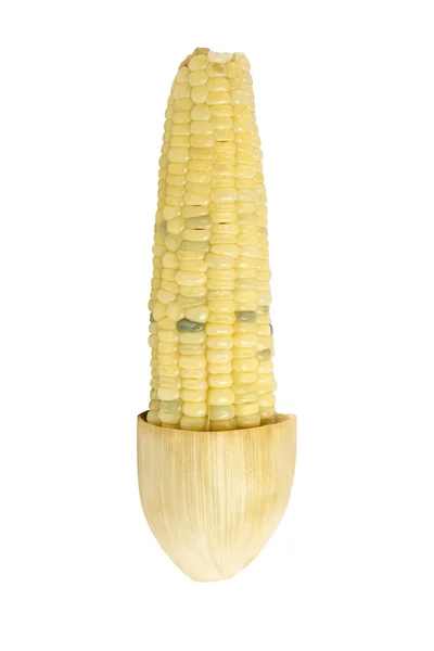 Corn isolated on a white background. Clipping path — Stock Photo, Image