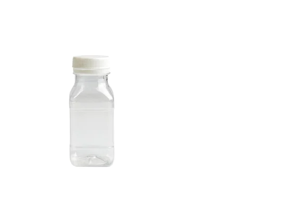 Plastic bottle of water isolated on white background. Clipping path — Stock Photo, Image