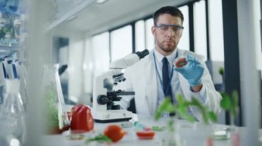 Bilim adamı Vegan Et Örneklerine Bakıyor