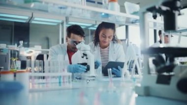 Laboratuvardaki Genç Bilim Adamları Ekibi