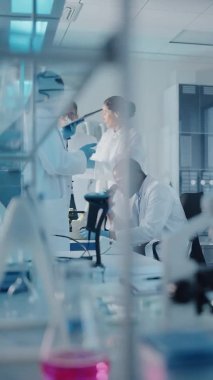 Laboratuvarda Çalışan Dikey Video Bilimcileri