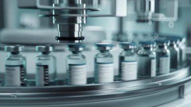 Covid 19 Aşı Üretim Taşıyıcı Kuşağı