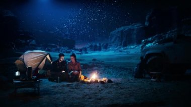 Couple Camp Night
