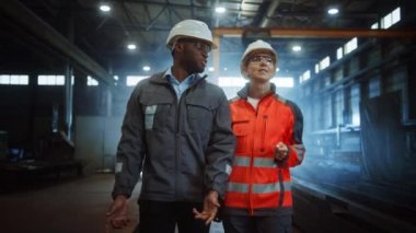 Çelik Fabrikası Endüstriyel Mühendis ve İşçi Konuşması