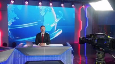 Flaş haber spiker konuşuyor.