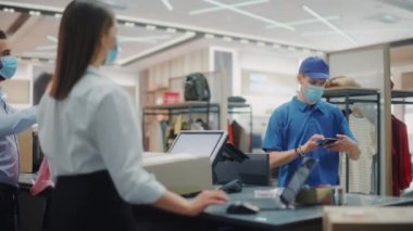 Giyim Mağazası Satış Tezgahı Teslimatı