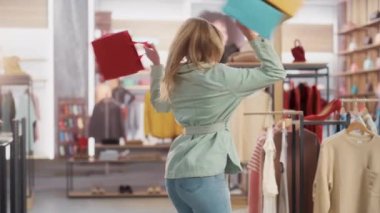 Mağazadaki Mutlu Müşterinin Portresi