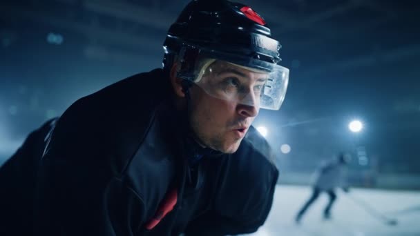 Lední hokejista — Stock video