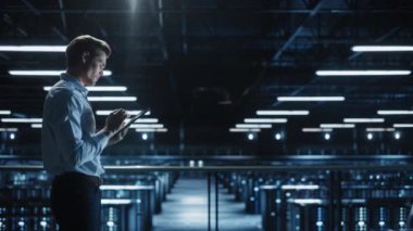 Veri Merkezi Spektialist Tablet Bilgisayarı Kullanıyor