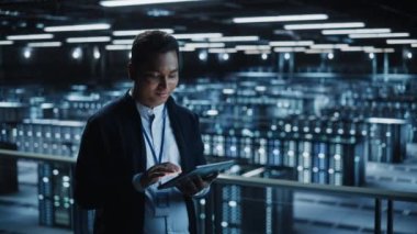 Veri Merkezi Spektialist Tablet Bilgisayarı Kullanıyor