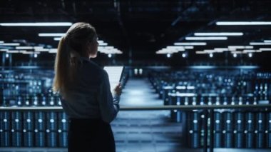 Veri Merkezi Spektialist Tablet Bilgisayarı Kullanıyor