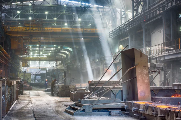 Gjutning spolander fabriken — Stockfoto